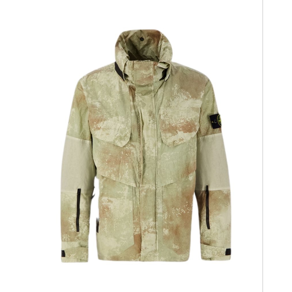 STONE ISLAND GRID CAMO DISSOLVING