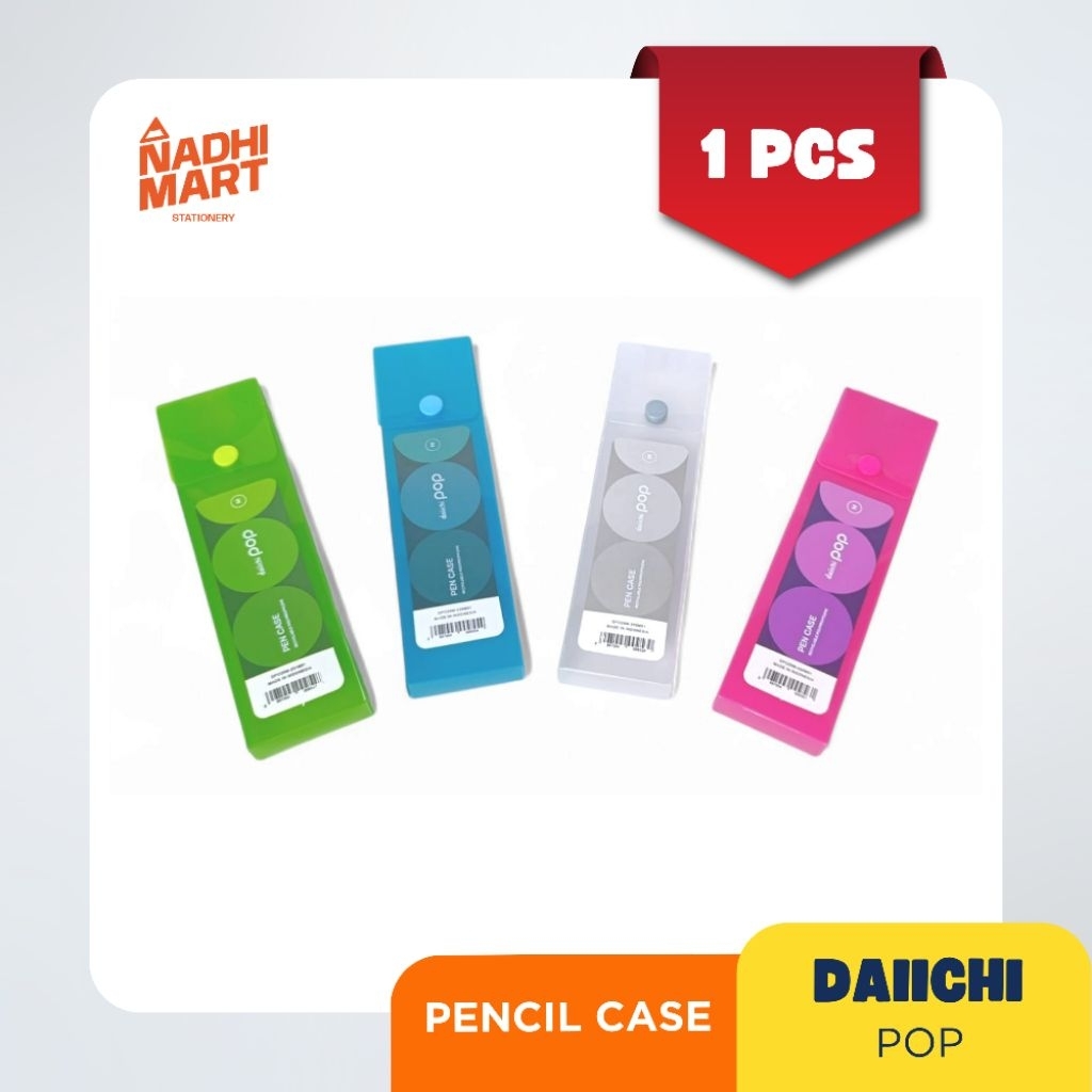 

PC MIKA DAIICHI POP TEMPAT PENSIL KOTAK PENSIL PEN CASE DAIICHI