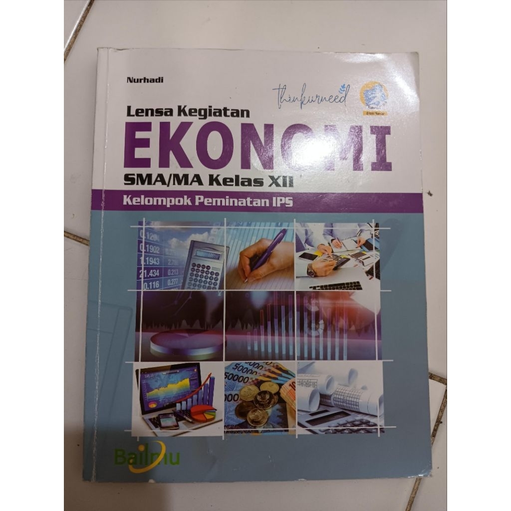 buku bekas layak dipakai ekonomi ilmu pengetahuan social sosial economics untuk kelas 12 XII SMA MA 