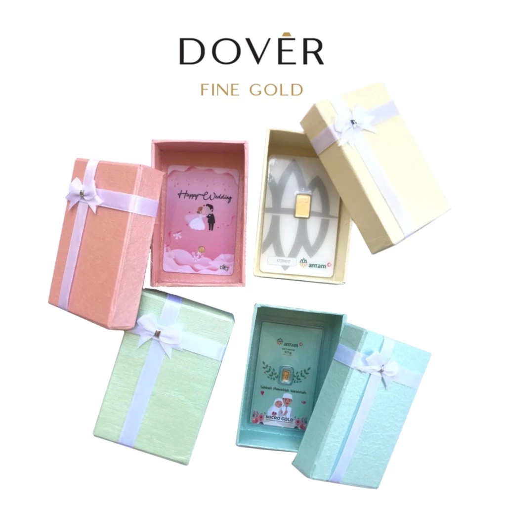 

Gift Box Pita Kotak Penyimpan Logam Mulia Antam Kado