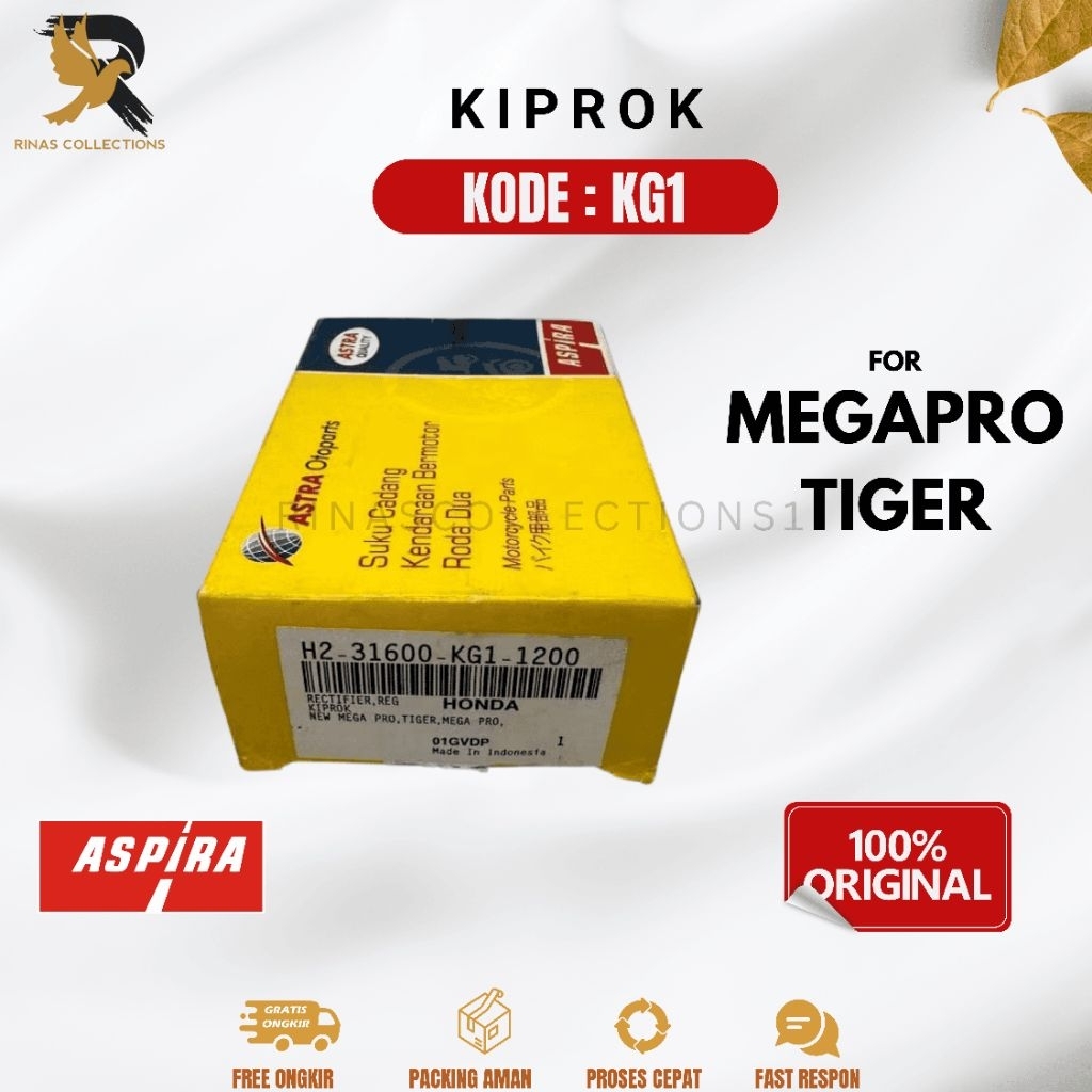 KIPROK REGULATOR  MEGAPRO TIGER KG1 ASPIRA ORIGINAL