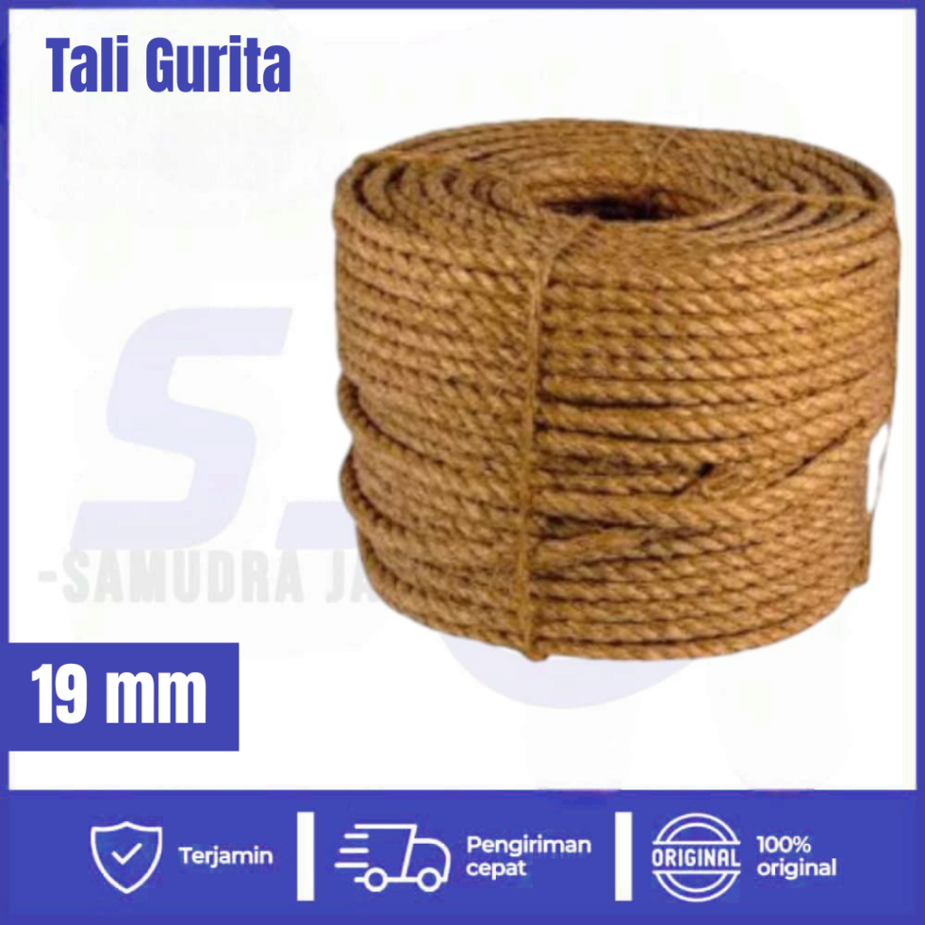 

Tali Tambang ManilaRope 19 mm Serat Abacca