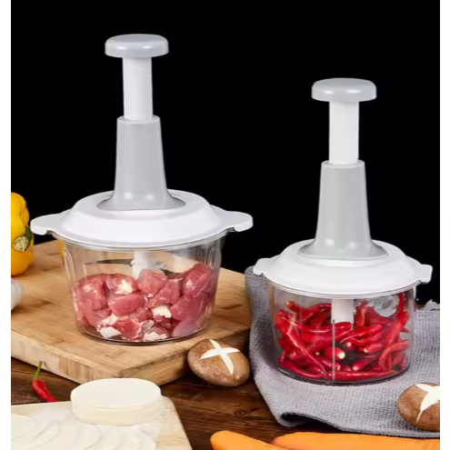 Chopper Manual Pisau Blender Coper Pengiiling Daging Pemotong Manual Tekan Blender Press Manual Cope