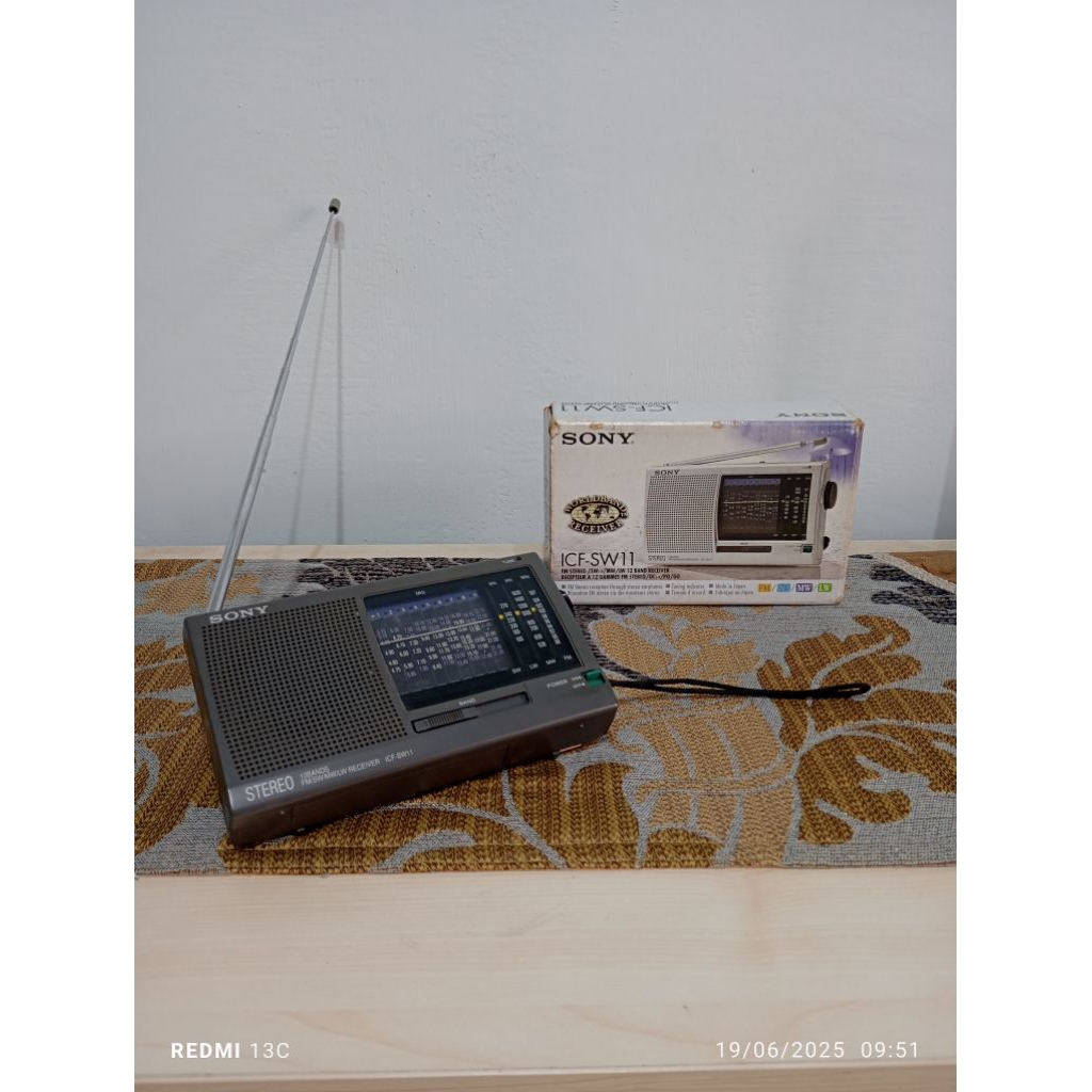 Sony FM Stereo Radio ICM - SW11 Radio Vintage