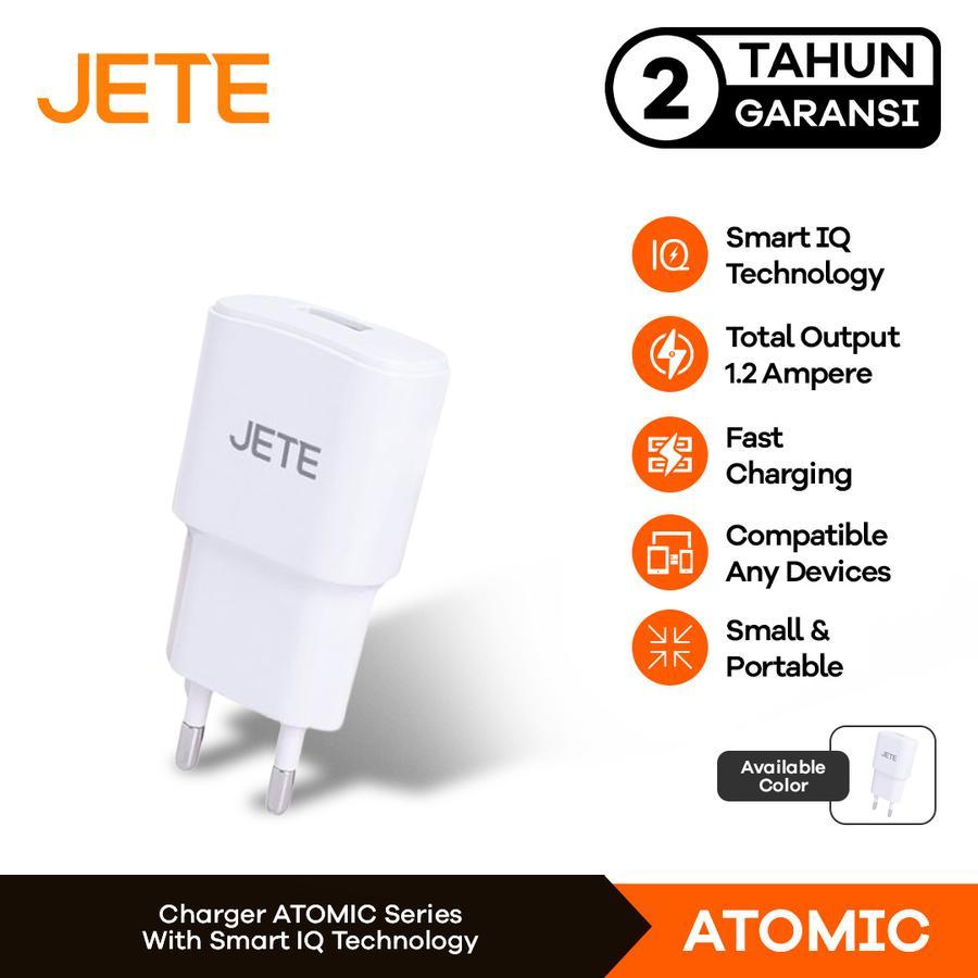 Charger Hp Fast Charger Atomic (Tanpa Kabel)  - Garansi  2 Tahun