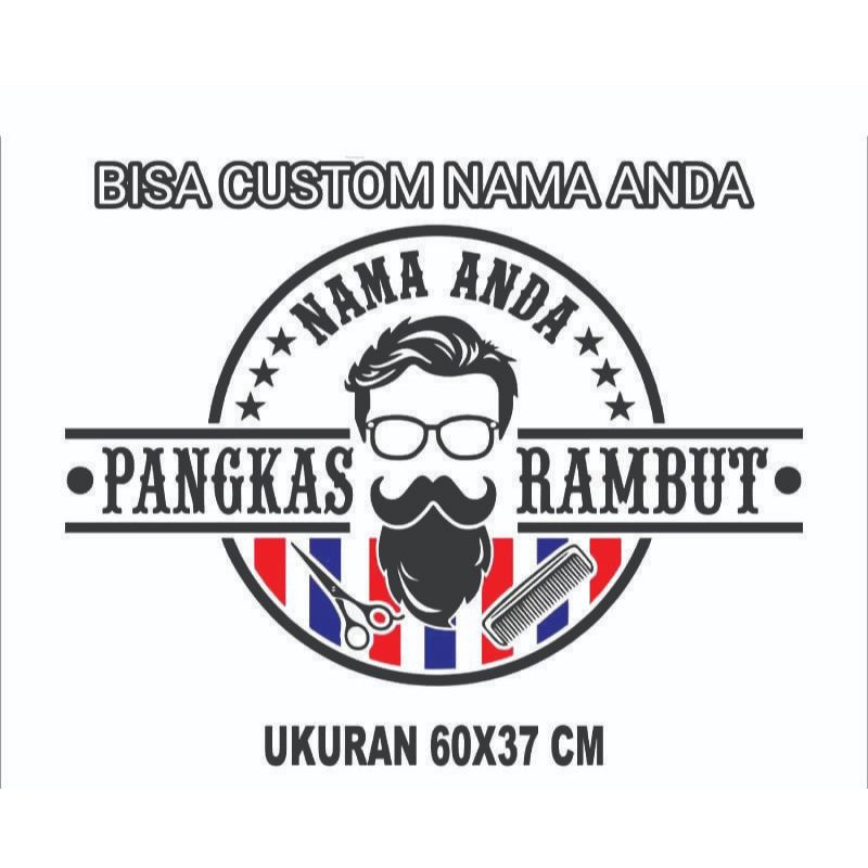 

STICKER,STIKER KACA DINGDING BABERSHOP,BABER PANGKAS RAMBUT STICKER CUTTING