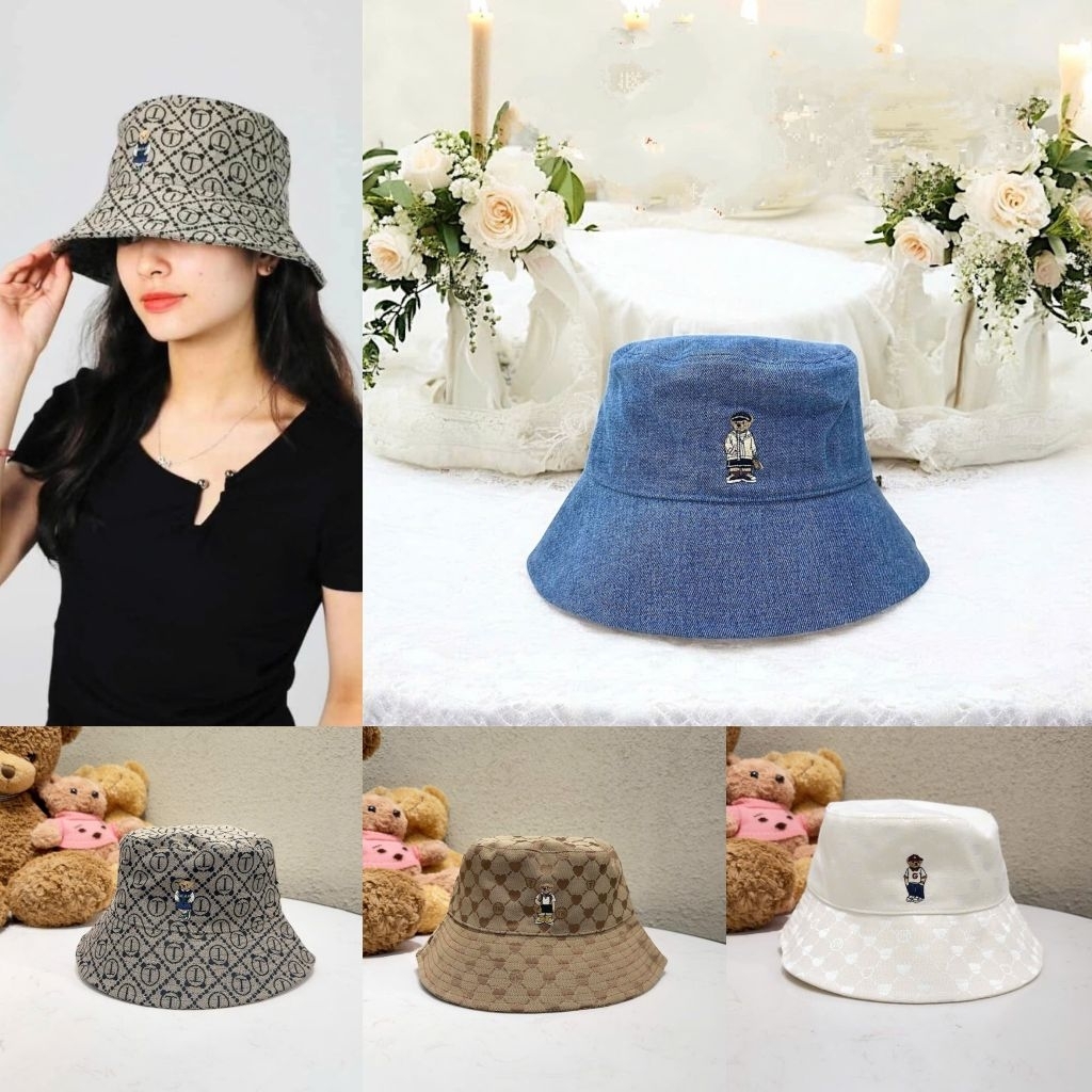 Ttwn guoo bear original GH007 Topi uniseks terbaru - topi fashion guoo bear - topi terlaris ttwn guo