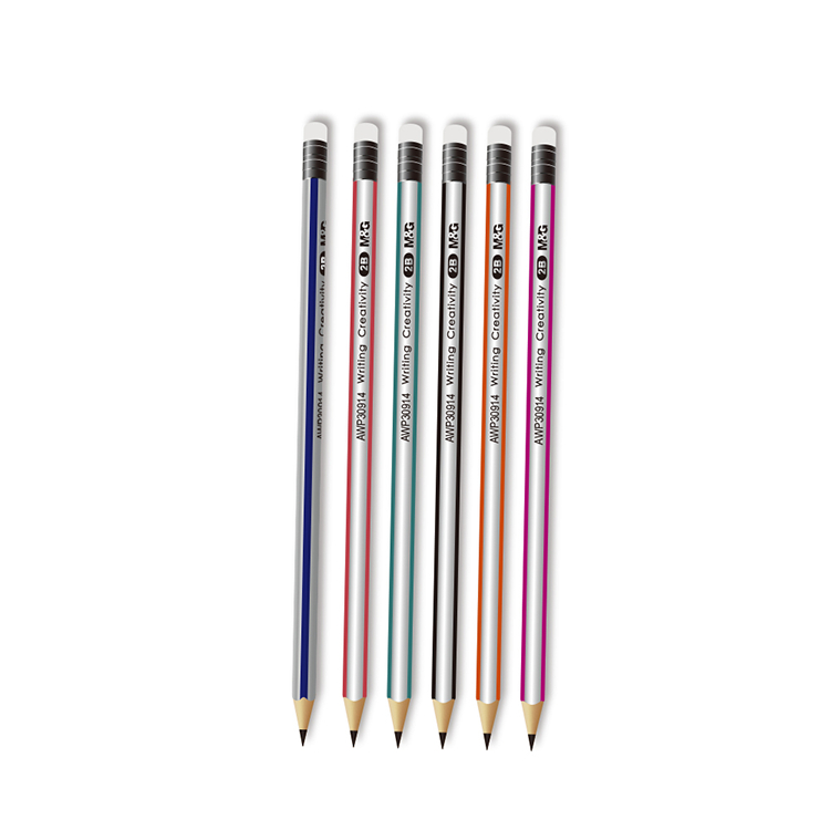 

M&G Pensil 2B Pencil triangle with eraser M&G AWP30914
