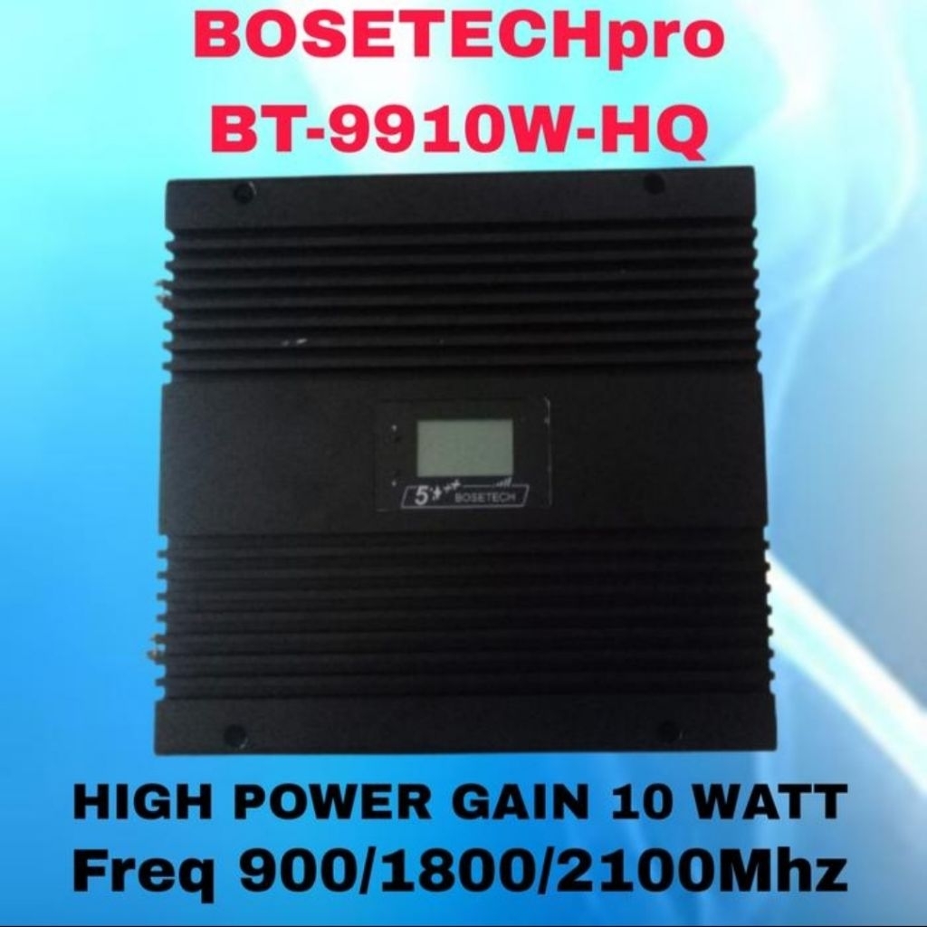 MESIN REPEATER GSM 10 WATT BOSETECH BT-9910W-HQ ORIGINAL
