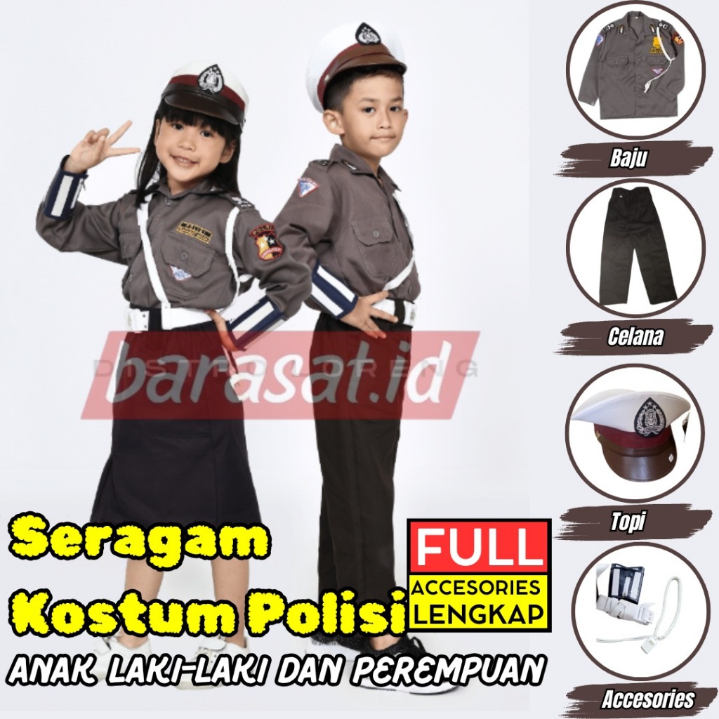 Costplay pocil baju setelan profesi profesi pocil cilik Kostum Baju Seragam profesi pocil Anak Profe