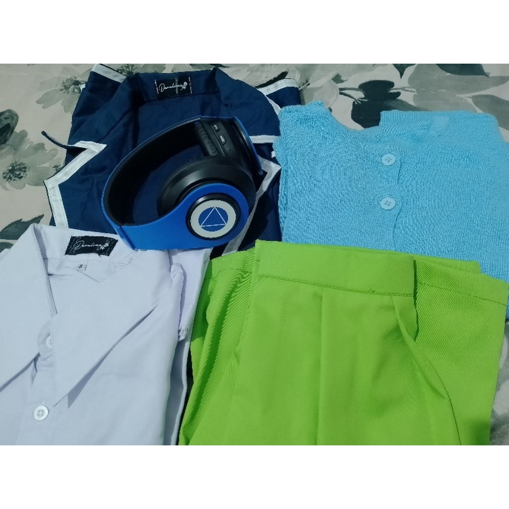 Kostum Cosplay Seifuku Miku Nakano Anime Go-Toubun High Quality