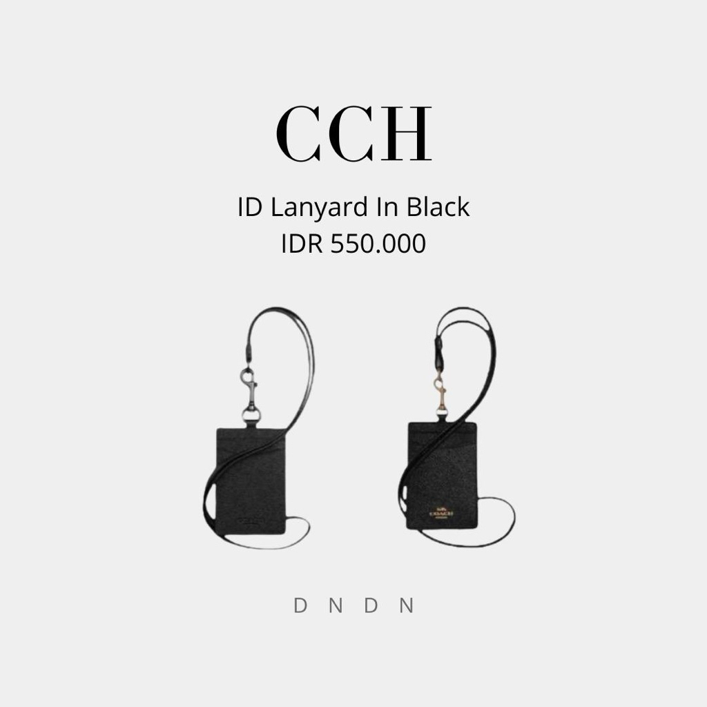 

ID Lanyard In Black