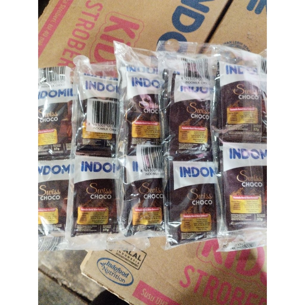 

skm indomilk sachet putih/coklat 5pak 49000