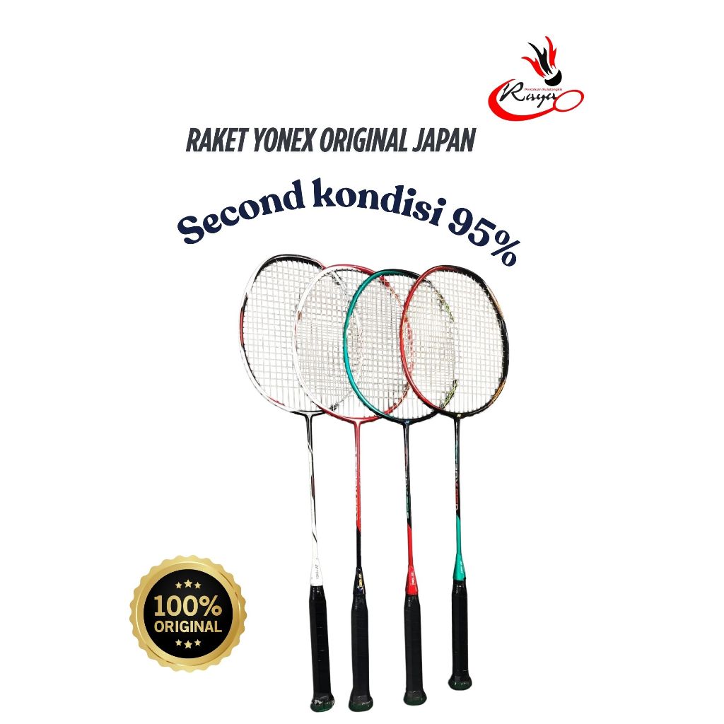 Raket Yonex Original seri JP second minus pemakaian 1x - Astrox 88 Skill, Astrox 88 Dominate, Duora 