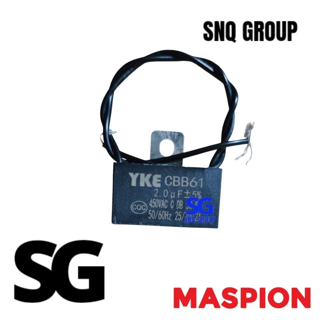 Capasitor kipas angin Maspion berdiri, gantung, dinding dll - Kapasitor kipas angin maspion