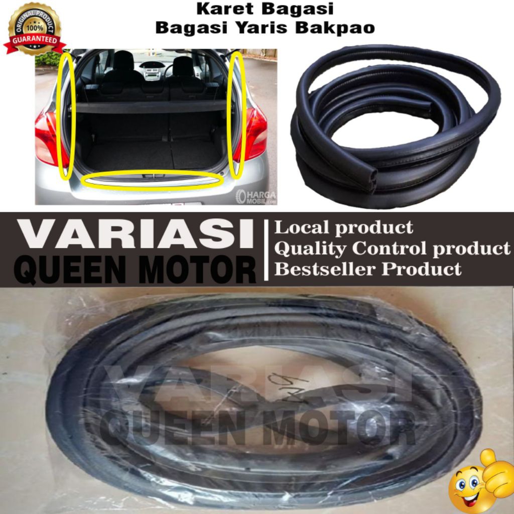 Karet Bagasi Yaris Bakpao
