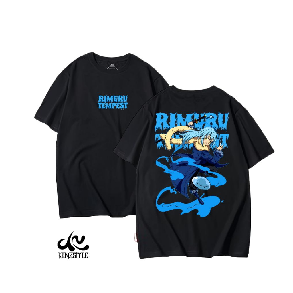 Kaos Rimuru Tempest Tensei Shitara Slime Datta Ken kaos Anime Rimuru Tempest T-shirt Kenzstyle
