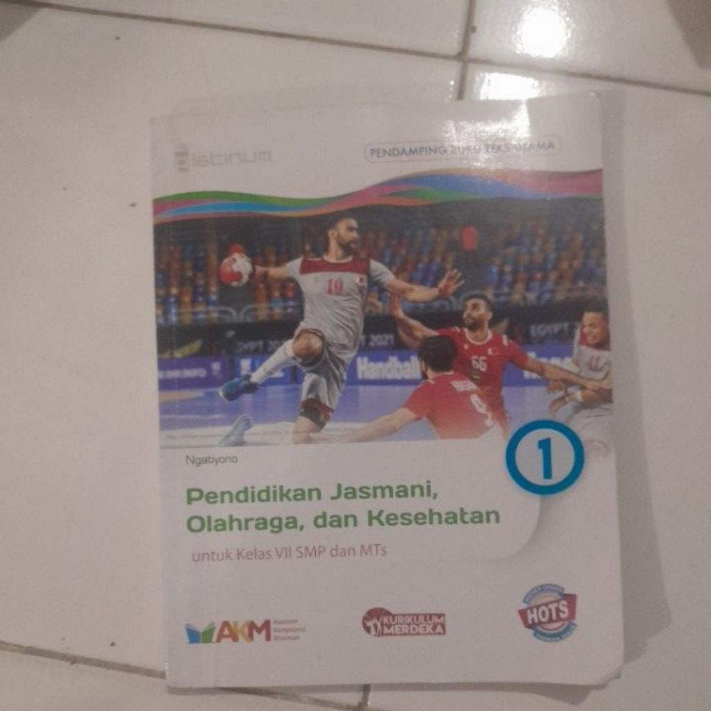 buku kelas 7 PJOk kurikulum merdeka penerbit tiga serangkai