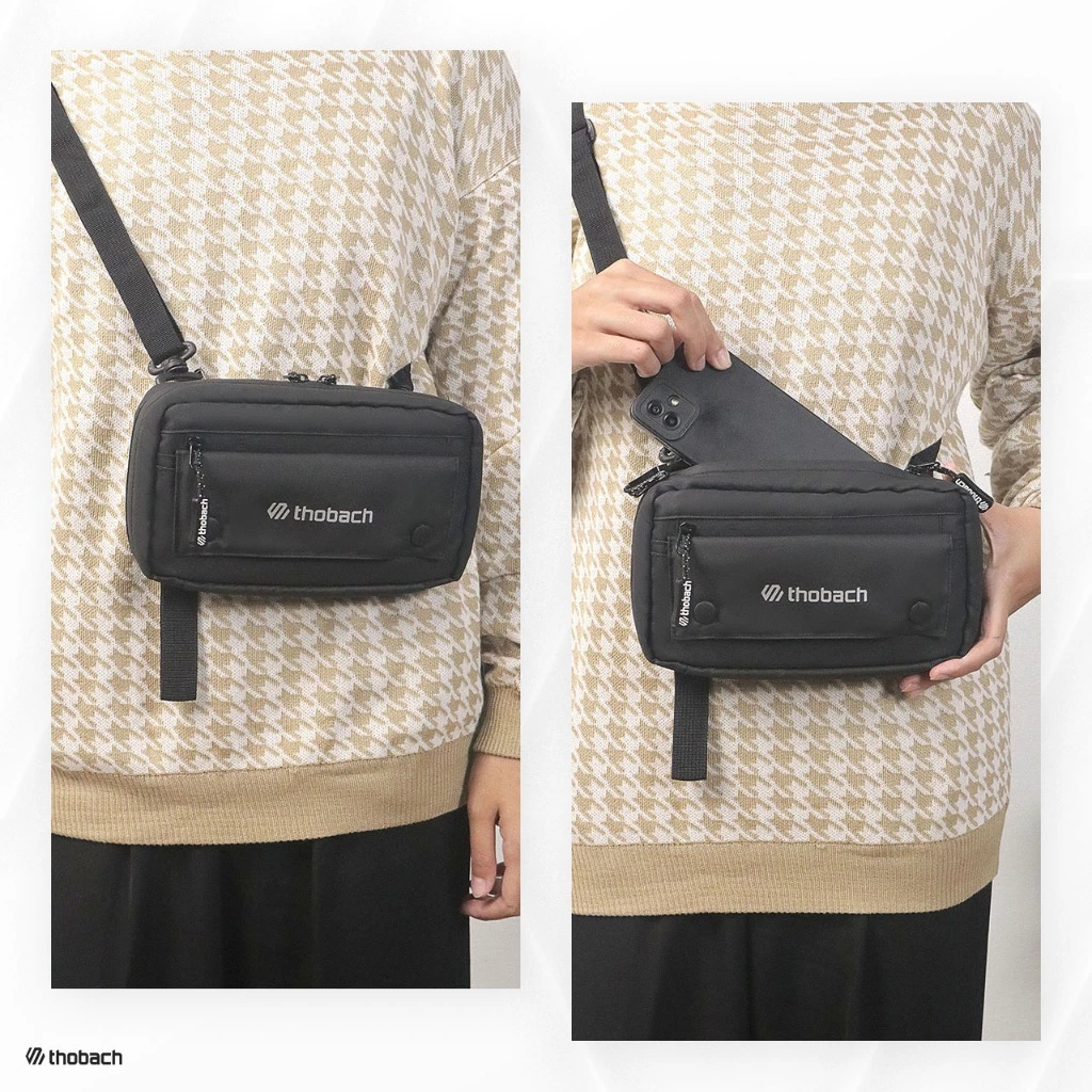 BOR SLING POUCH WATERPROOF SLING PHONE PRIA WANITA MULTIFUNGSI