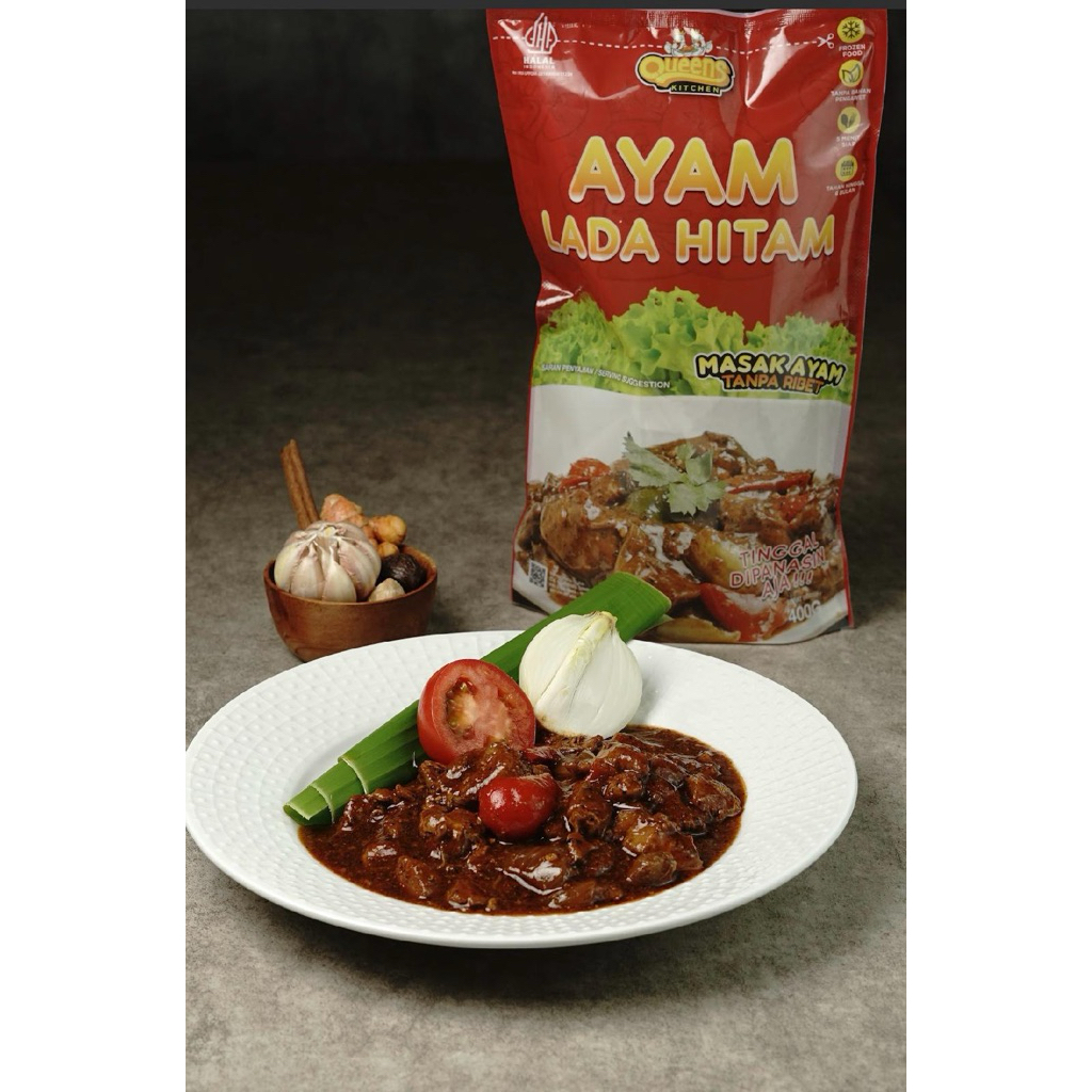 

Ayam Lada Hitam Queens Kitchen Frozen Food