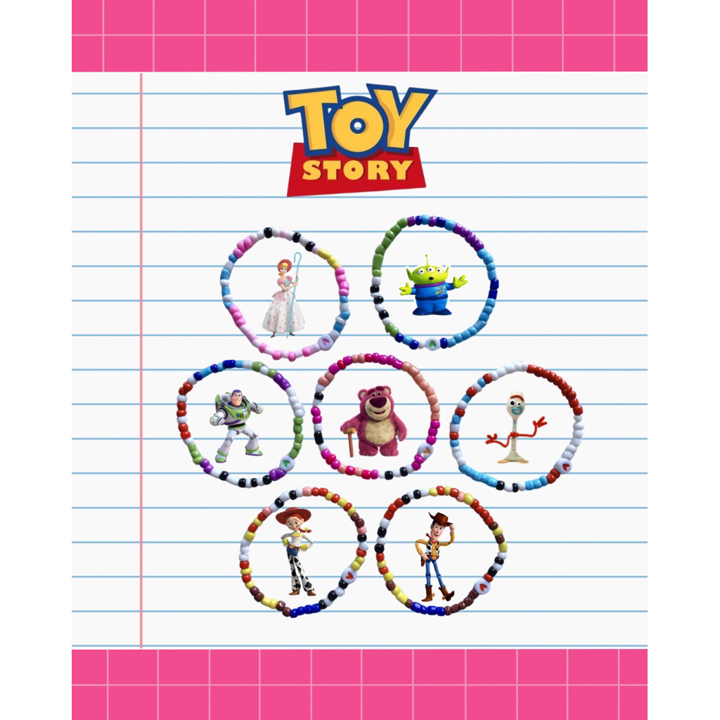 beads bracelet toy story