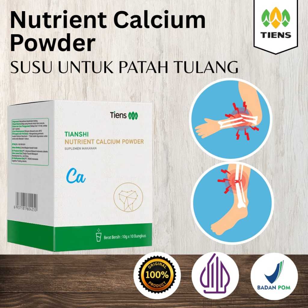 

TIENS - Tianshi Nutrient Calsium Powder - Susu Calsium Dewasa / Susu Peninggi Badan