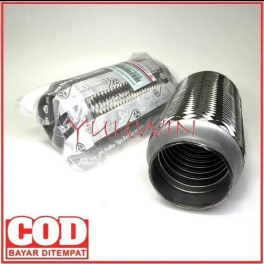 PIPA FLEXIBLE KNALPOT CANTER PS 125 BUNYI - FLEXIBLE KNALPOT PS125 TURBO CANTER - FLEXIBLE KNALPOT O