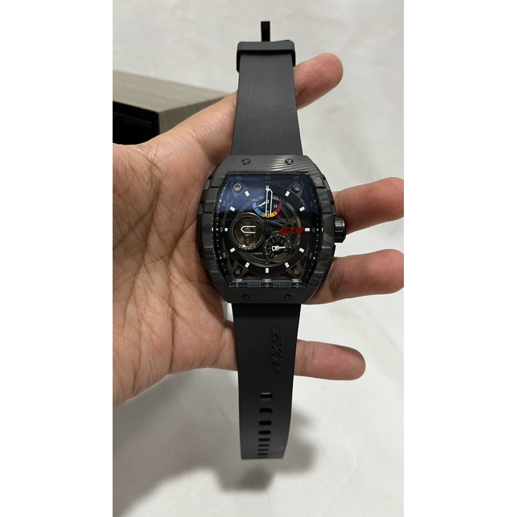 Jam Tangan Pria Expedition 6782 Automatic Limited Edition Carbon Original
