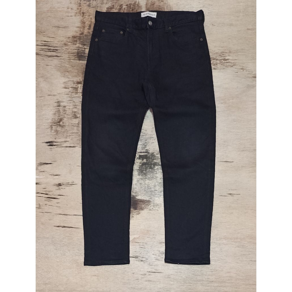 Celana Jeans Hitam Giordano Size 31