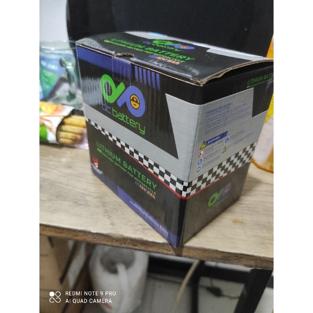 Aki Motor Lithium sepeda motor