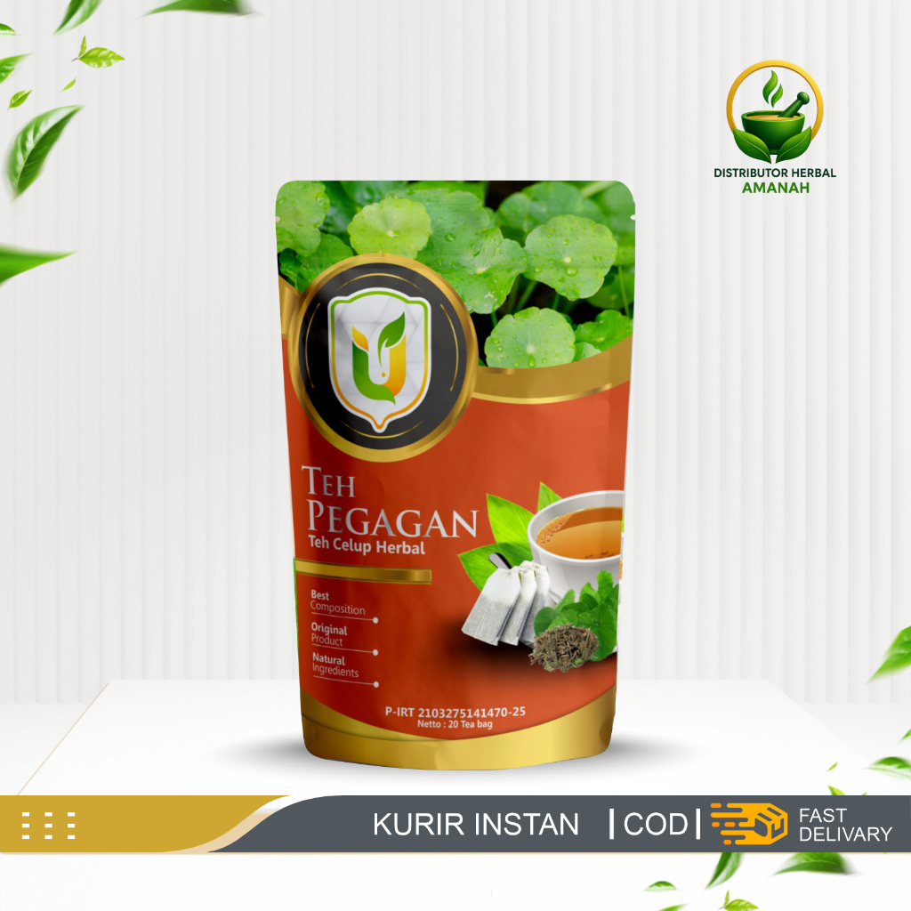 

Teh Celup Pegagan Original Herbal Pelancar Darah Pegal linu