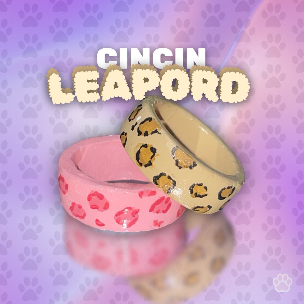 Clay Rings LEAPORD | Clay Rings Hand made | Cincin Clay | Chunky Rings |