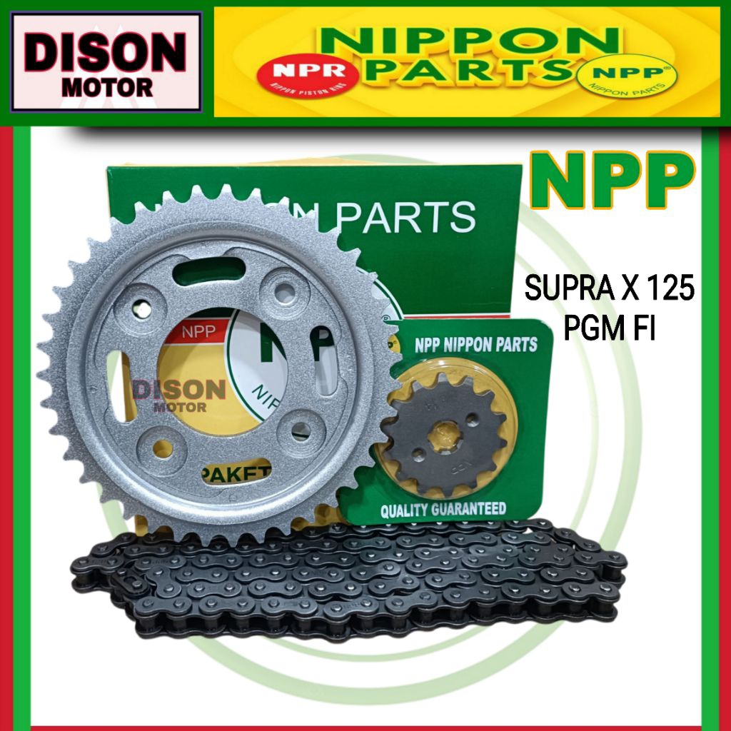 Gir set npp Supra x 125 PGM fi original girset gearset gear set Supra x 125 fi npp