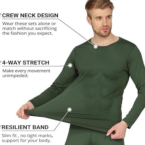 KODE W24J longjhon pria Mac and Ran pakaian dalam Musim dingin