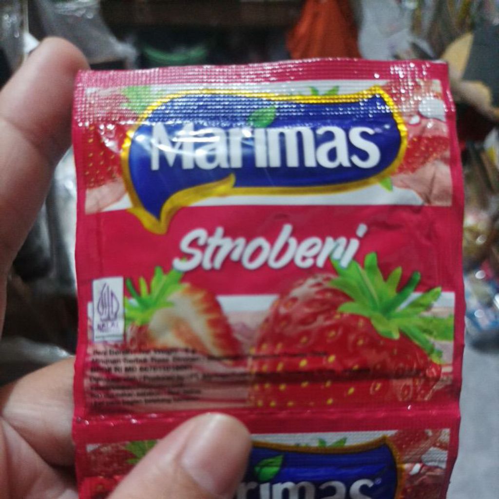 

HR013 Marimas Rasa Strawberry Marimas Stroberi minuman serbuk marimas