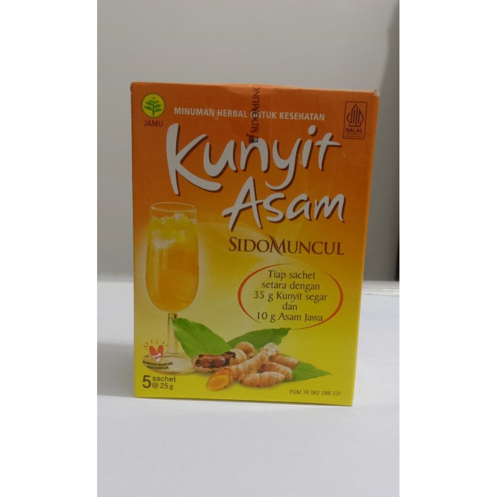 

kunyit asem sidomuncul/sachet