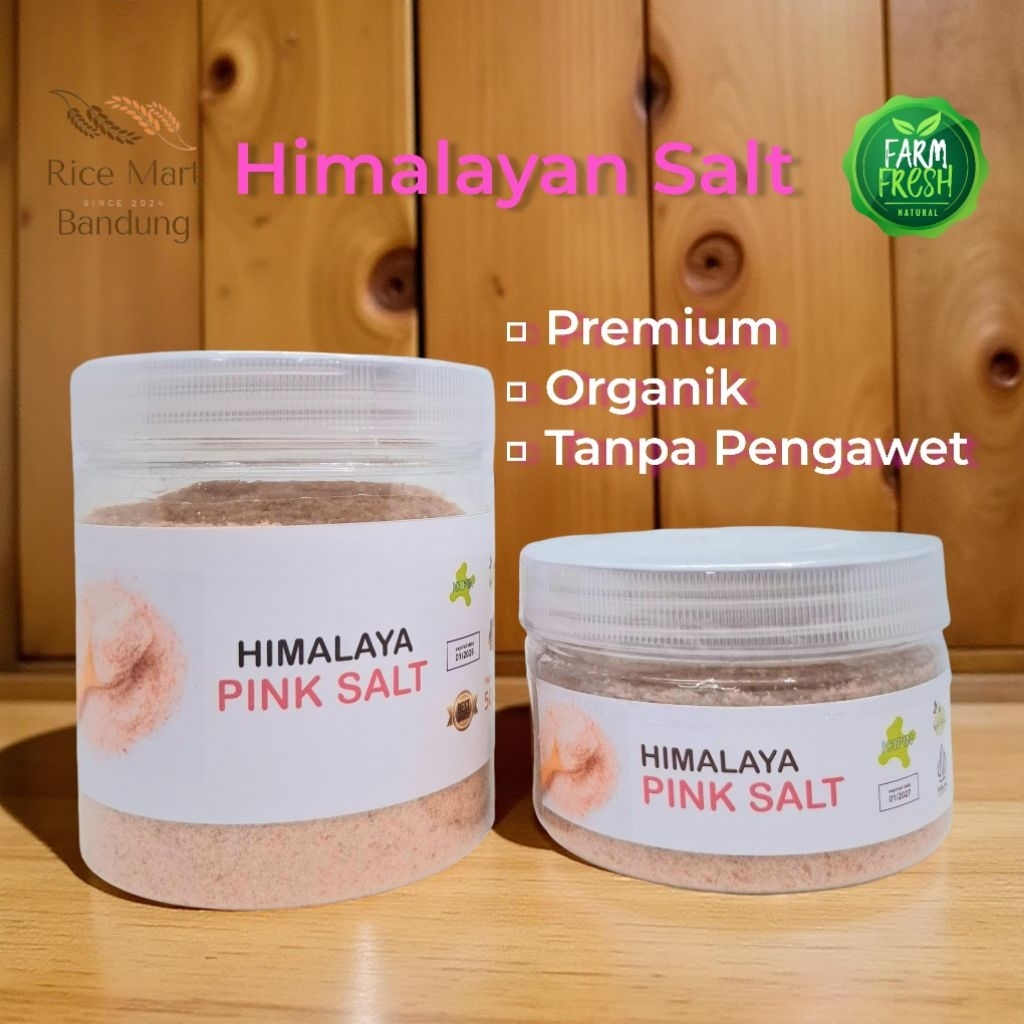 

Garam Himalaya / Pink Salt 250gr dan 500gr