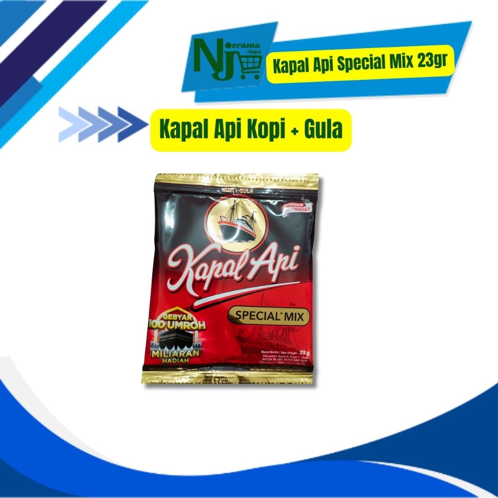 

Kopi Kapal Api Special Mix 23gr