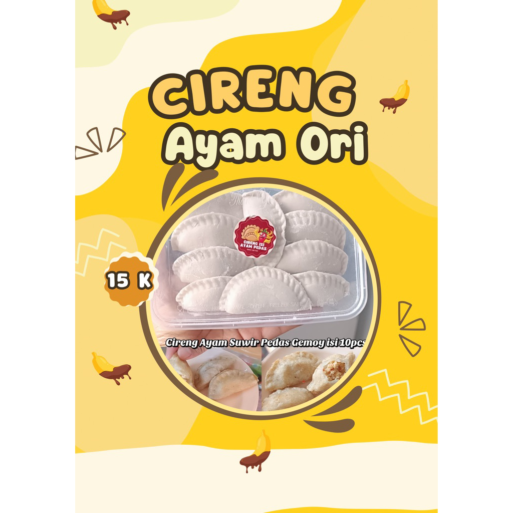 

Cireng Ayam Gemoy Isi 10 Pcs