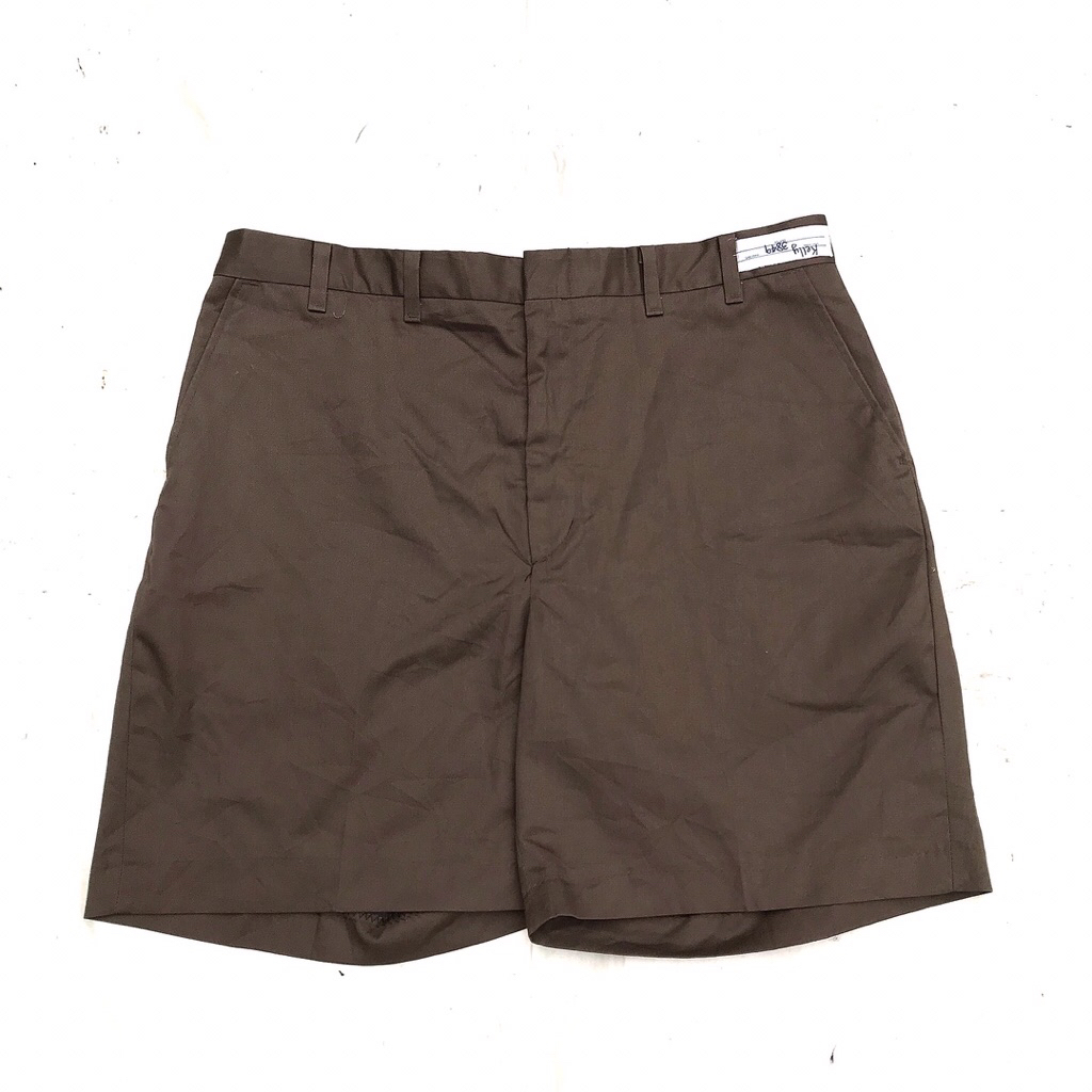 Riverside Us Brown Working short pants Dickies Permanent Press working shorts Staprest pants  Made i