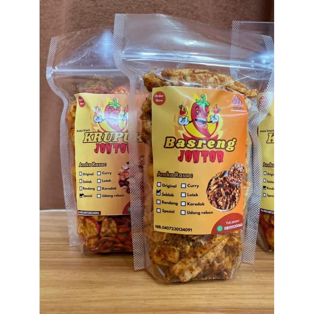 

Basreng Dan Krupuk Gurih Renyah