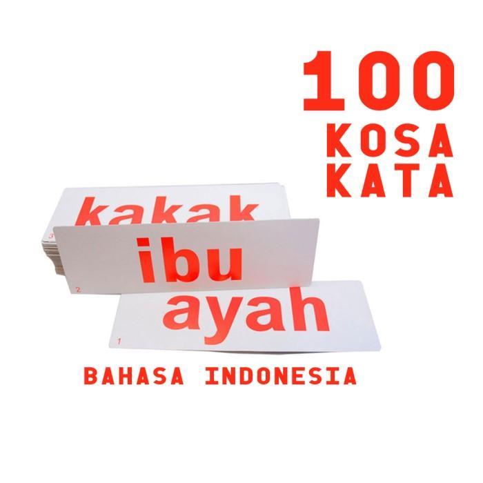 FLASHCARD KARTU BAYI 100 KATA PERTAMA SERI 1 DAN 2