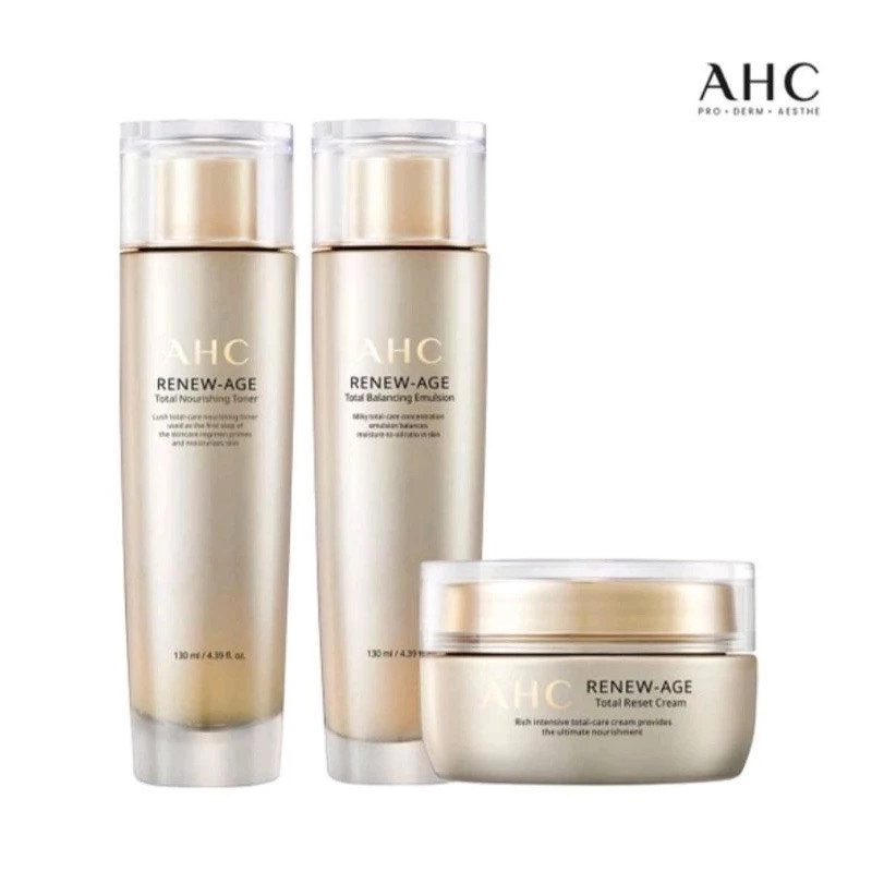 AHC Renew-Age Total Reset Cream Korea Moisturizer Skincare