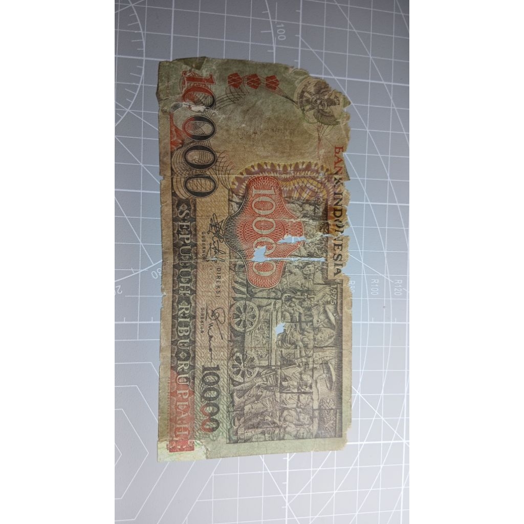 Uang Kuno 10ribu barong
