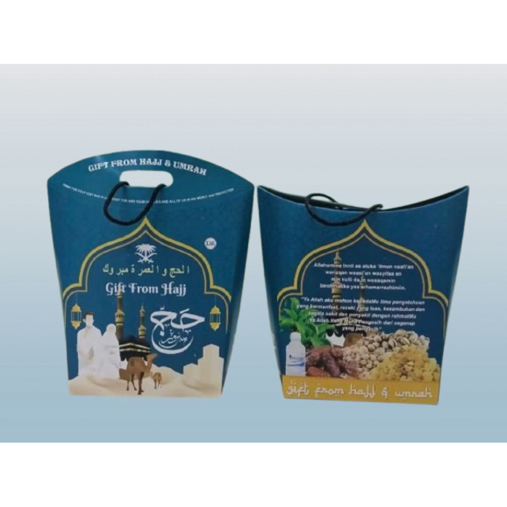 

tas oleh oleh haji dan umroh/gift from haji dan umrah/tempat kurma/10 pcs