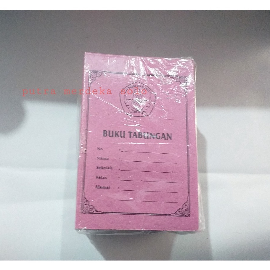 

KODE A63A Buku Tabungan Murah 1 Pak Isi 1 Buku