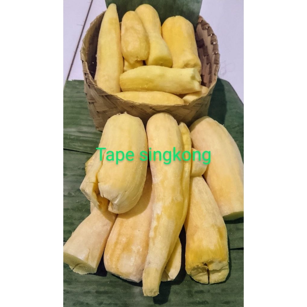

tape singkong mentega empuk pulen dan manis ukuran 2kg