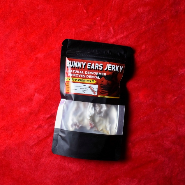 Rawsome Bunny Ear Kuping Kelinci Kering Dehydrated Snack Anjing