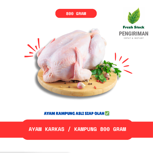 

AYAM KARKAS / KAMPUNG 800 GRAM | FreshStock