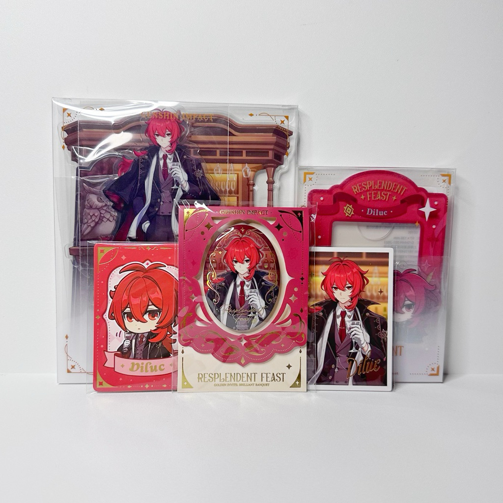 [Genshin Official Merch] Resplendent Feast - Diluc